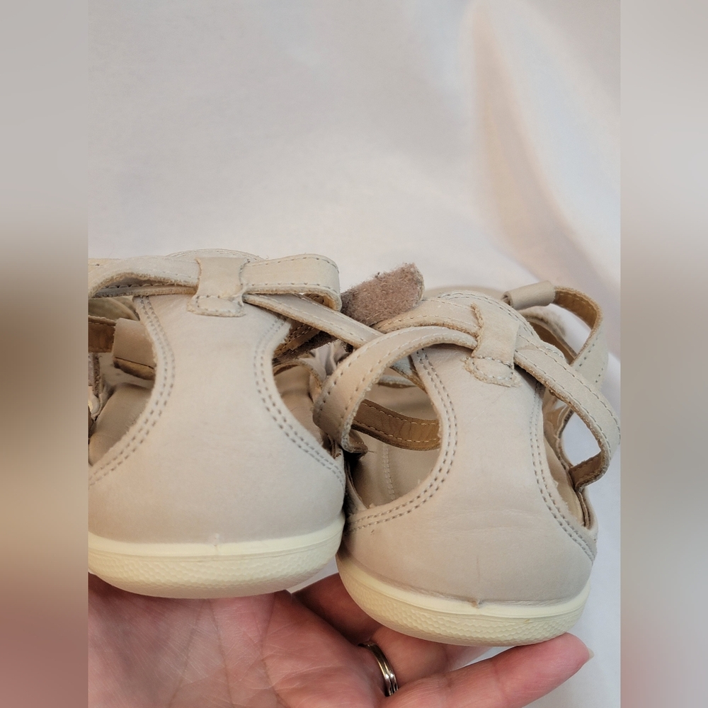 Ecco Leather Sandals 39, 8-8.5 - Picture 5 of 8